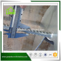 Todos os Steel Solar Moldura de montagem Ground Screw Pile With Flange